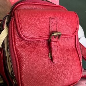Leather Cross body bag